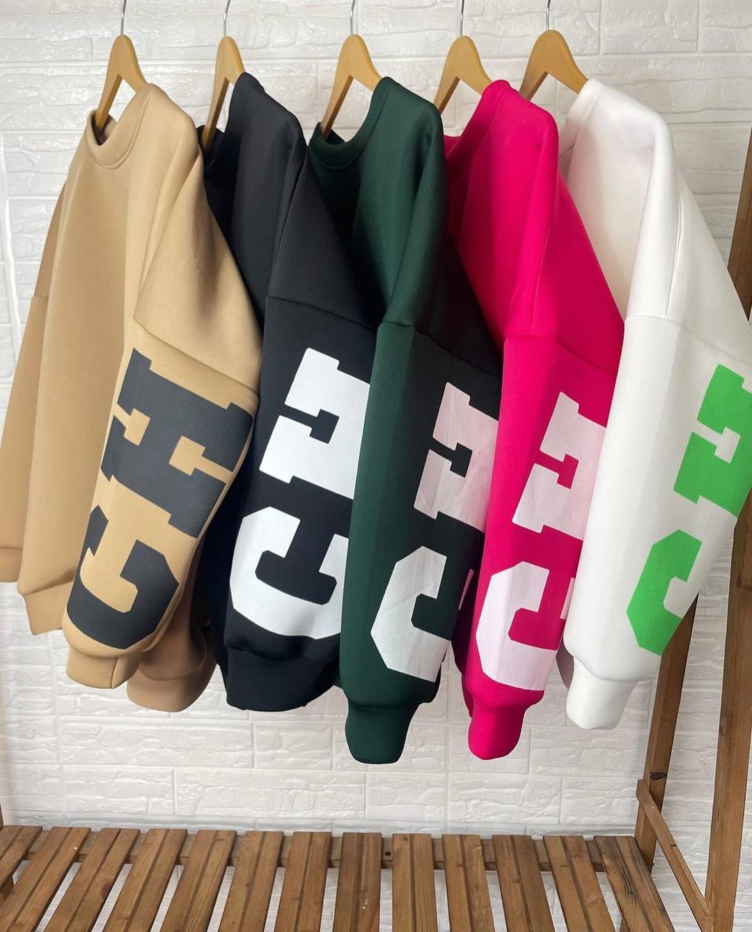 Ch # 501 Miswah Chicago Drop Shoulder Winter Fleece SweatShirt