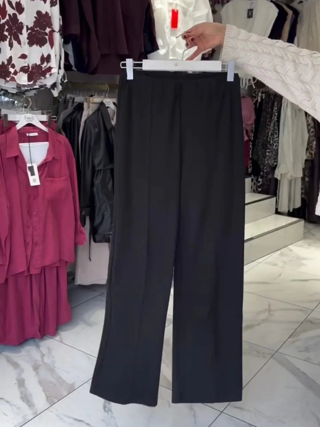 CH # 548 Cap Sleeves Top & Free-Fall Trouser