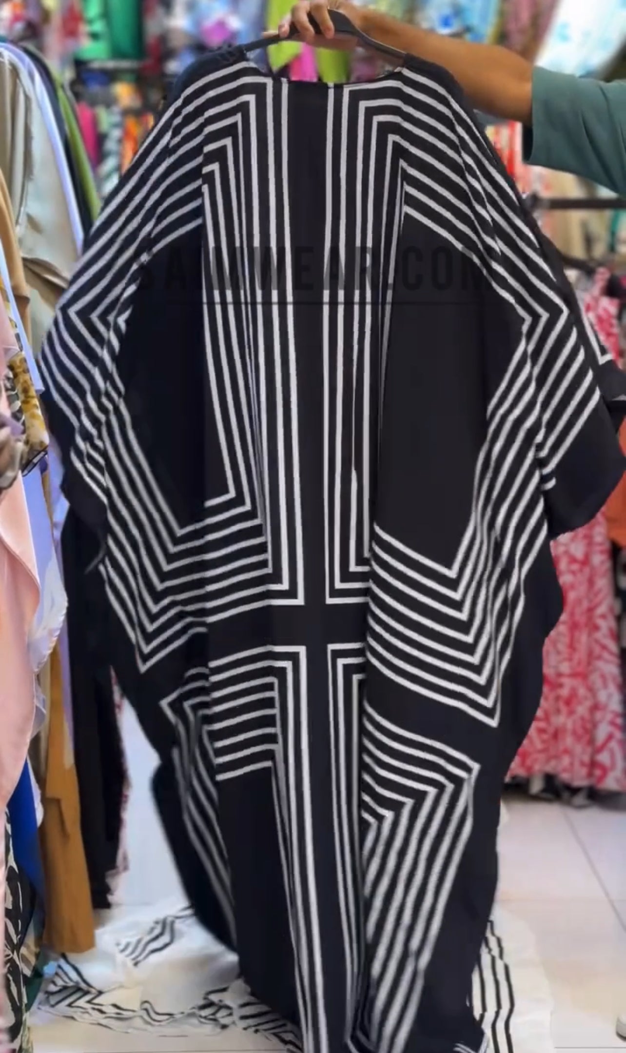 CH 533 Silk Kaftaan Dress