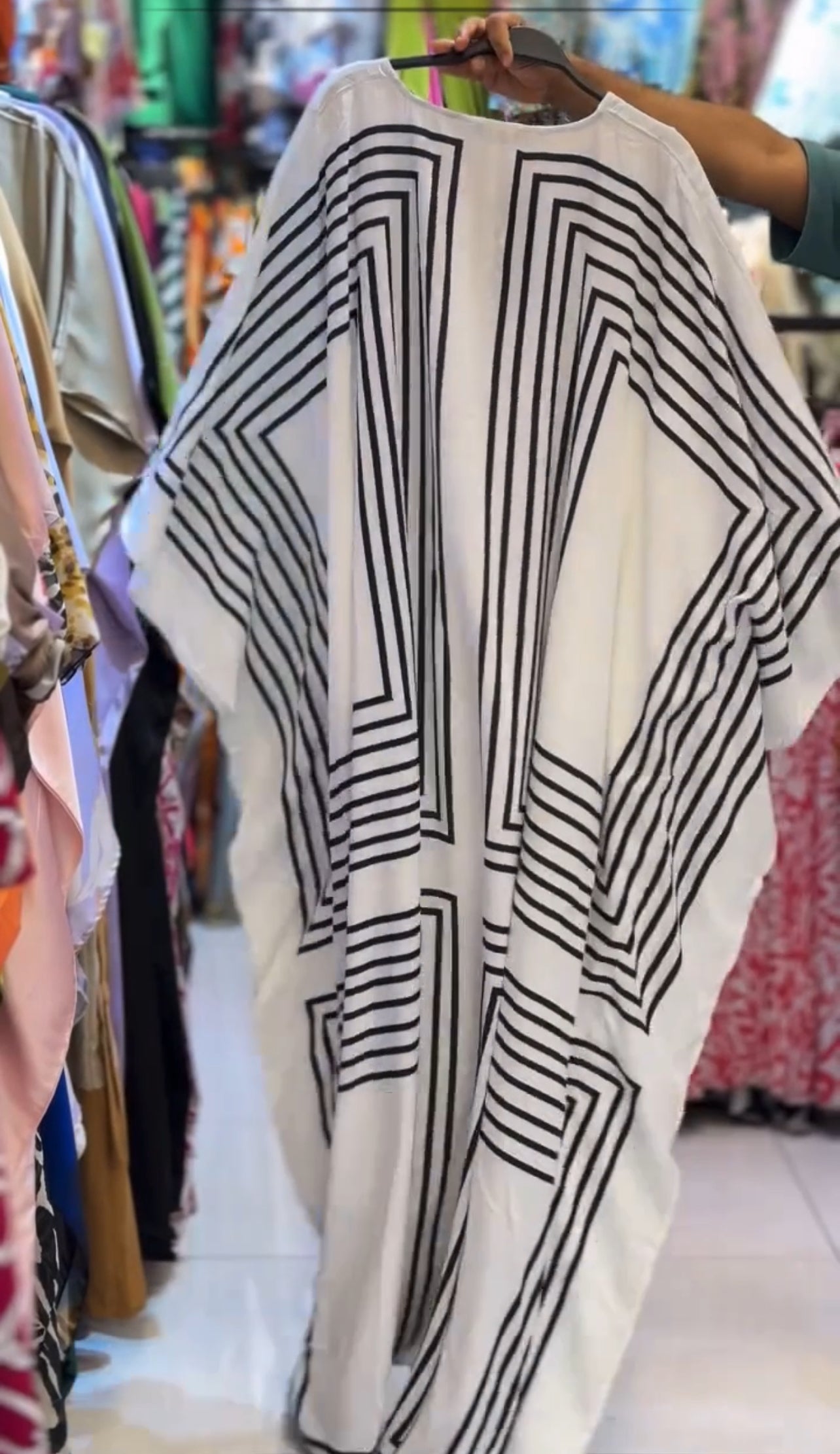 CH 533 Silk Kaftaan Dress