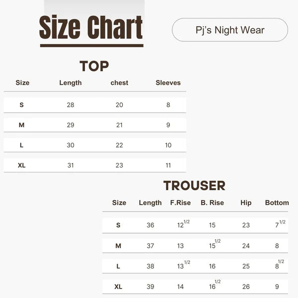 Pjs Silk Half Sleeves Nightwear