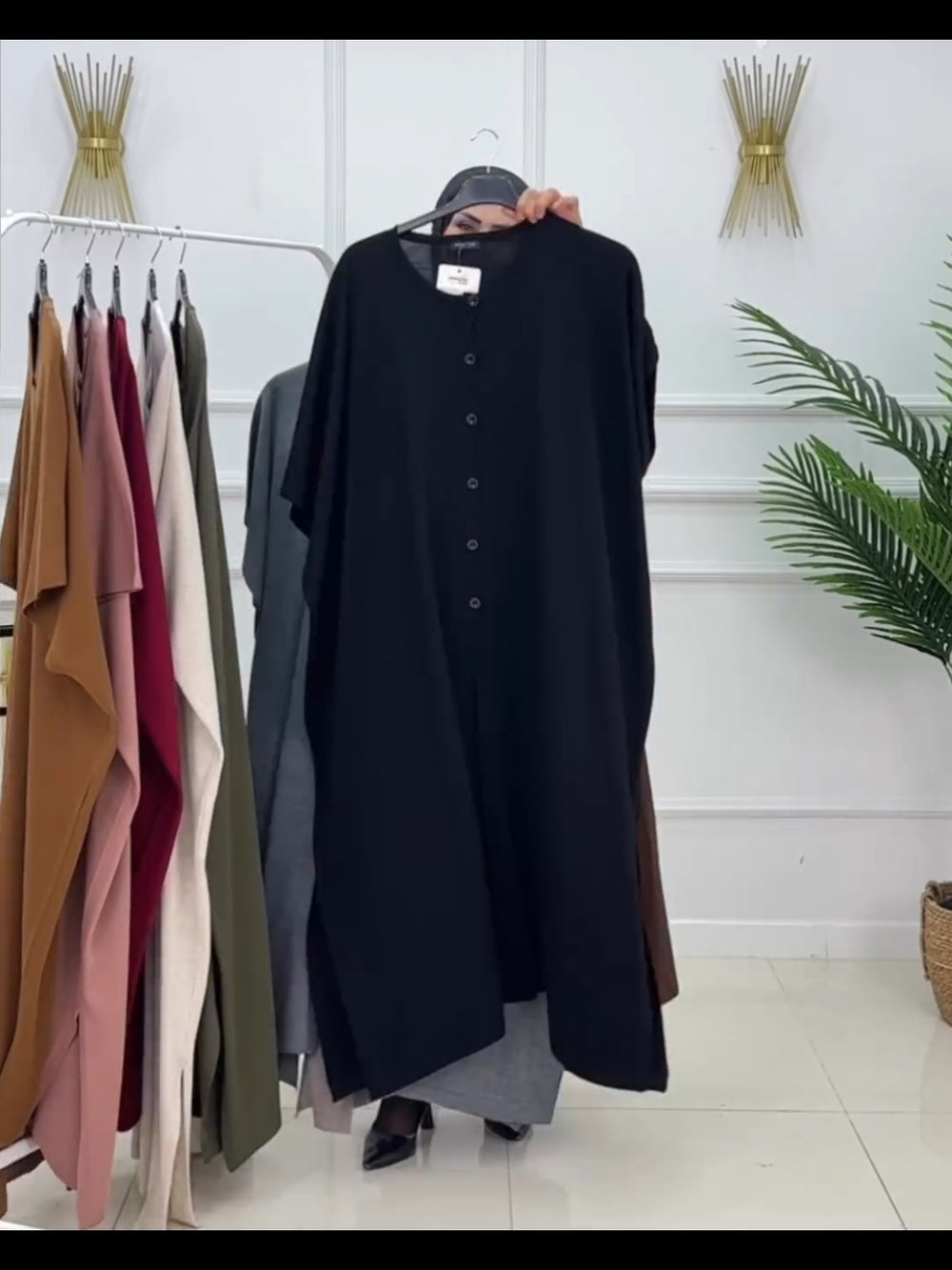 Ch # 520 Miswah FrostFlow Flared Fleece Top