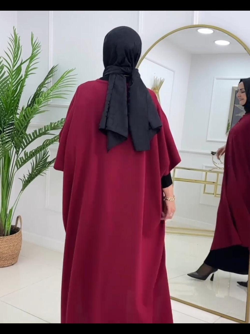 Ch # 520 Miswah FrostFlow Flared Fleece Top