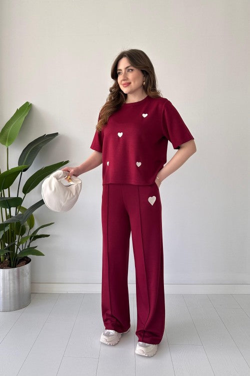 Ch # 556 Miswah HeartBeat Summer Co-ord Set