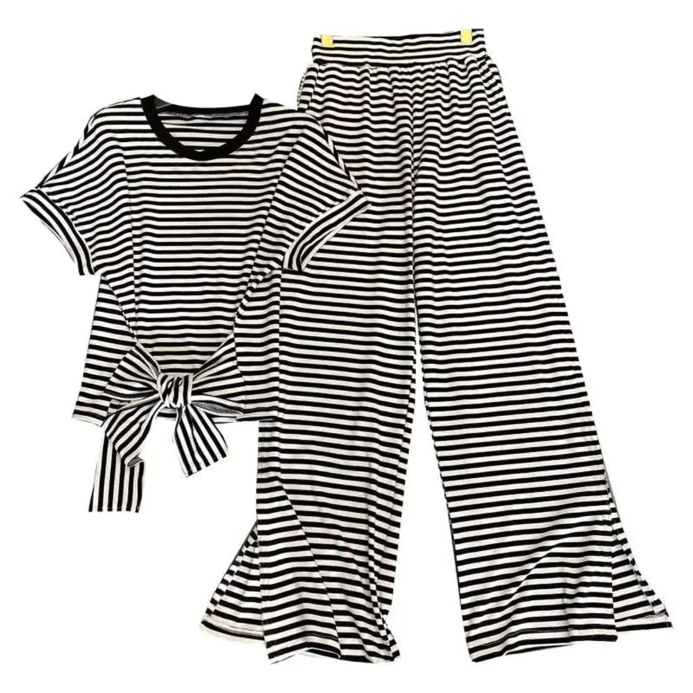 Get 2 Pcs Zebra Suit Lounge Wear SW-43