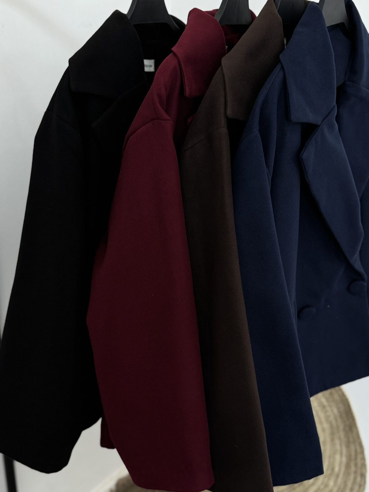 CH - 581 Heritage Double Button Fleece Coat - Miswah