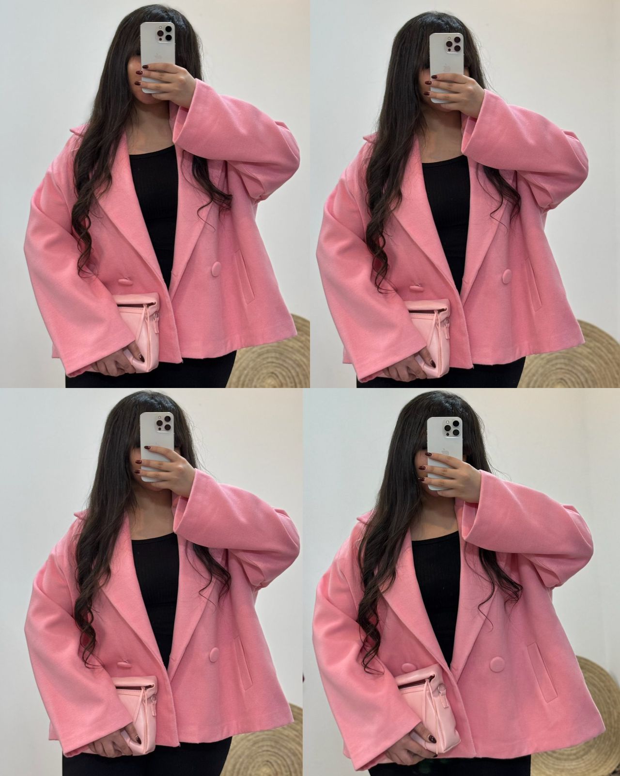 CH - 581 Heritage Double Button Fleece Coat - Miswah