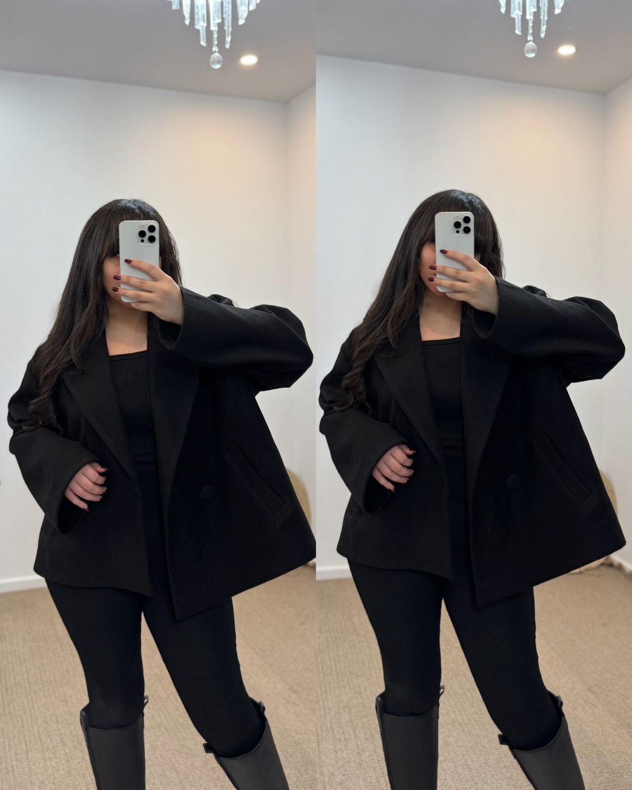 CH - 581 Heritage Double Button Fleece Coat - Miswah