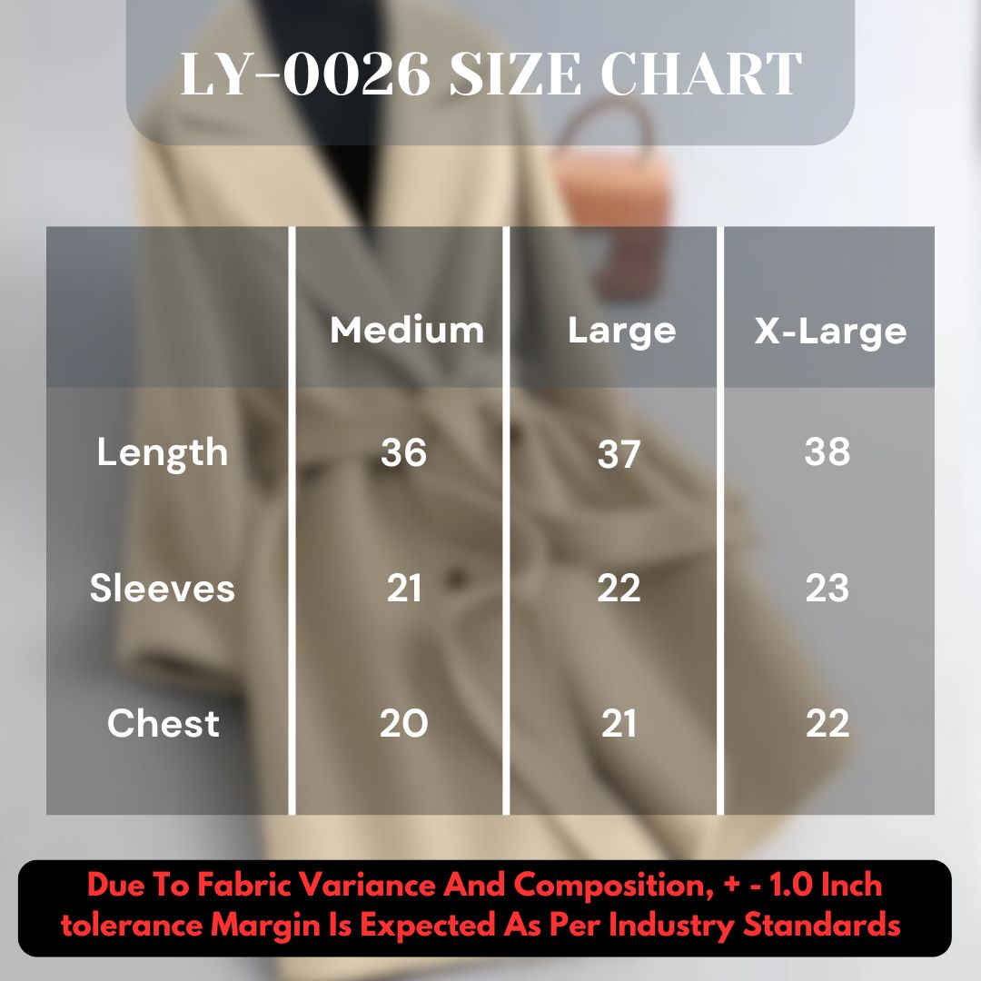 Miswah Warm Fleece Coat For Women's LY 0026