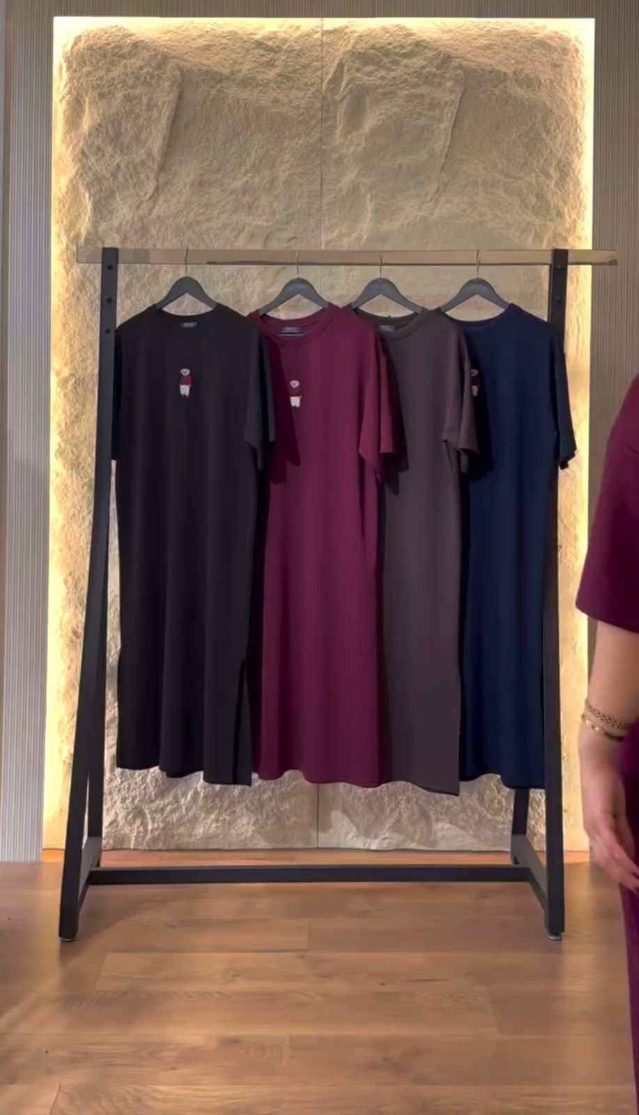 CH 555 Casual Modal Drop Shoulder Printed Top - Miswah