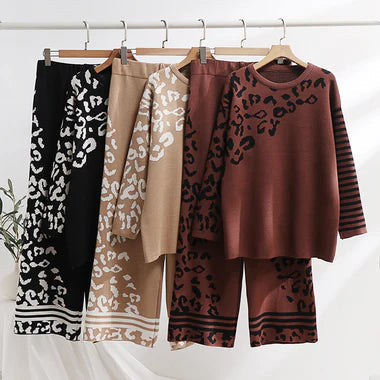 CH-496 Miswah Printed Winter Fleece Co ord set