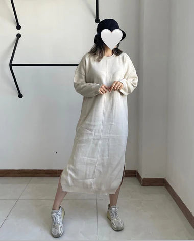 CH 468 Miswah Drop Shoulder Long Fleece Winter Wear