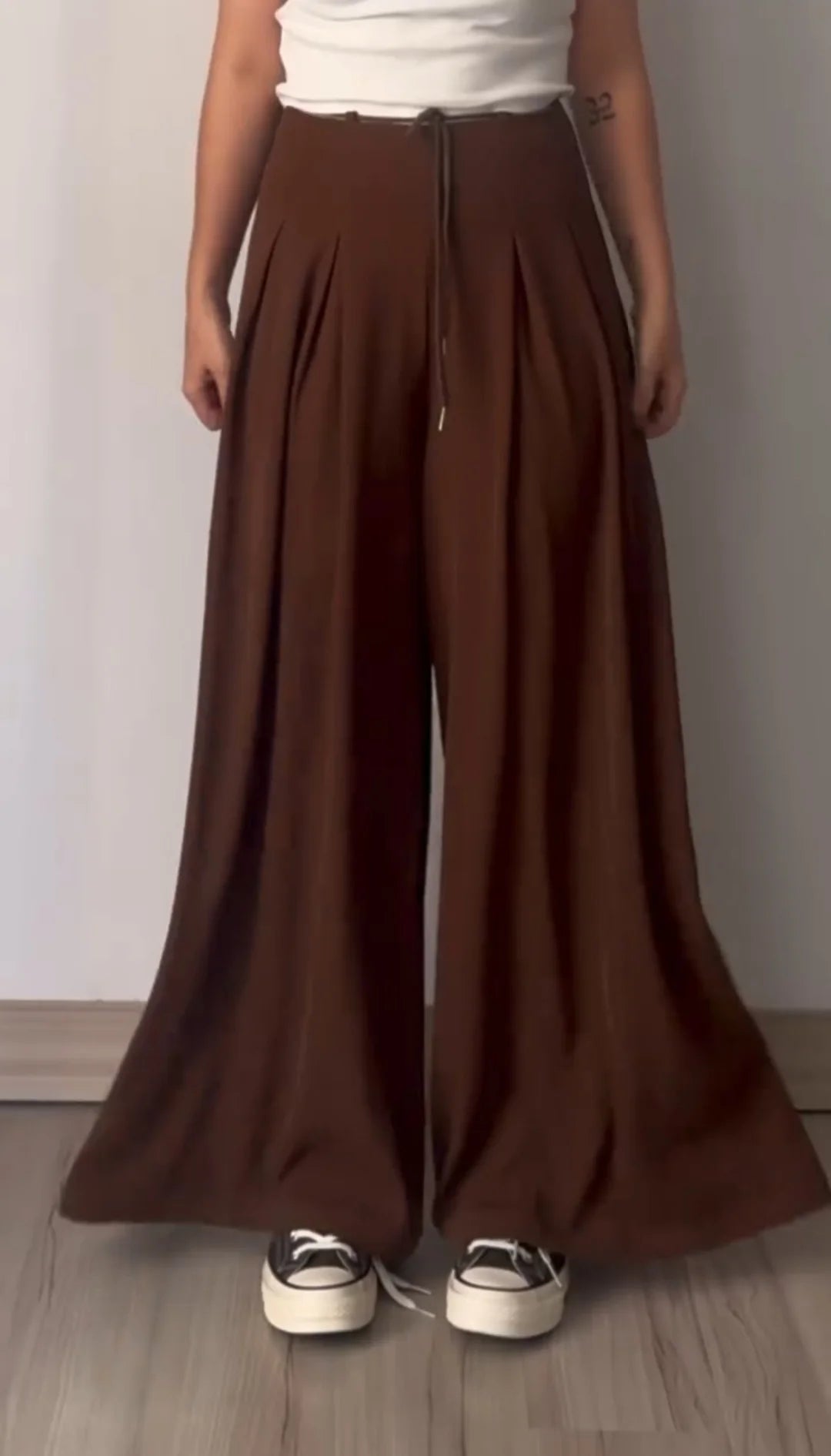 Ch 565 CloudWalk LightFlow Loose Fit High Waist Regular Pants - Miswah