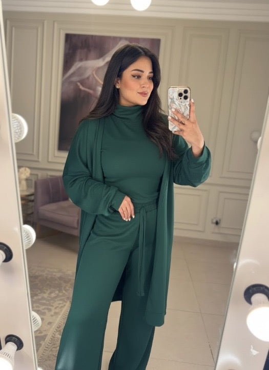 CH-604 Winter Glam 3-Piece Fleece Outfit - Miswah