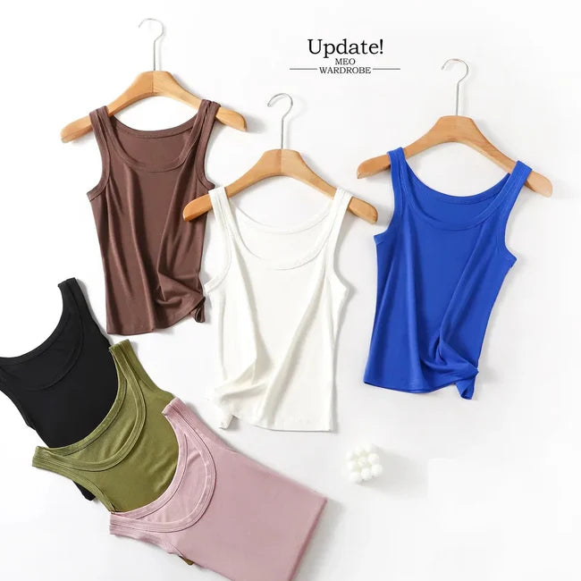 Ch # 415 Miswah O Neck Basic Tank Top