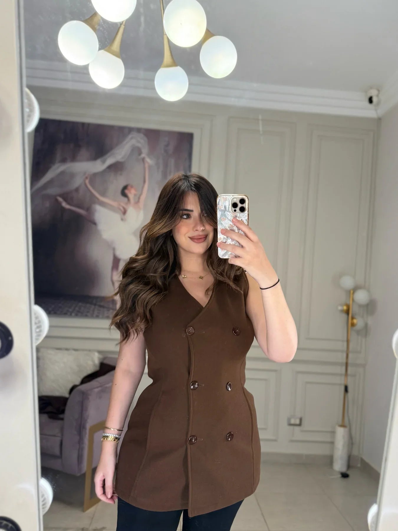 CH - 614  Women’s Stylish Fleece Twin Set – Short Jacket & Inner Outfit - Miswah