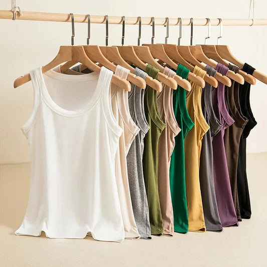 Ch # 415 Miswah O Neck Basic Tank Top