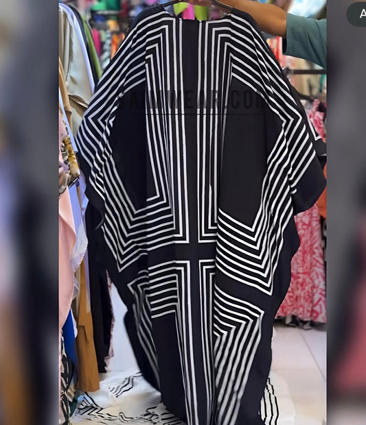 CH 533 Silk Kaftaan Dress