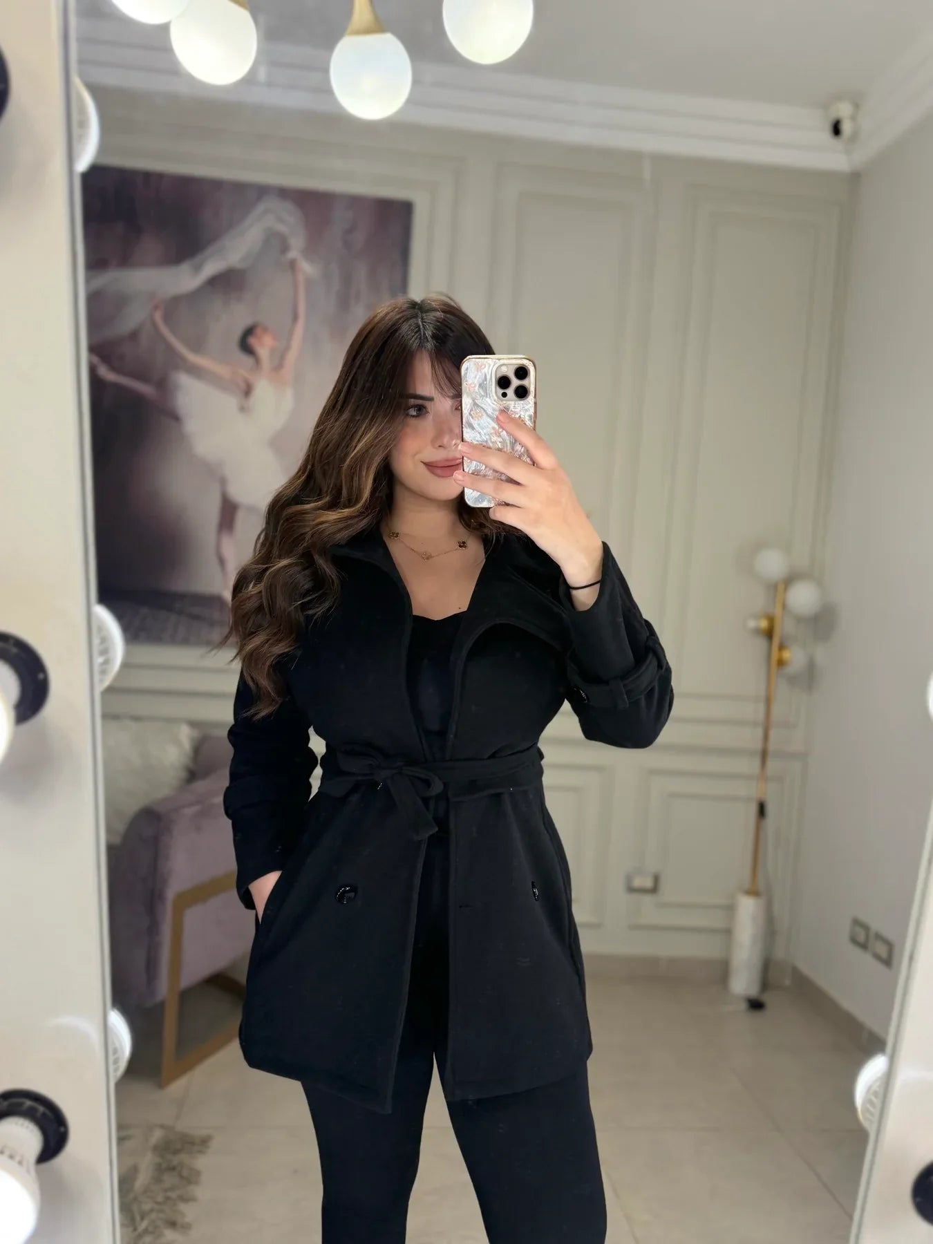 CH - 614  Women’s Stylish Fleece Twin Set – Short Jacket & Inner Outfit - Miswah