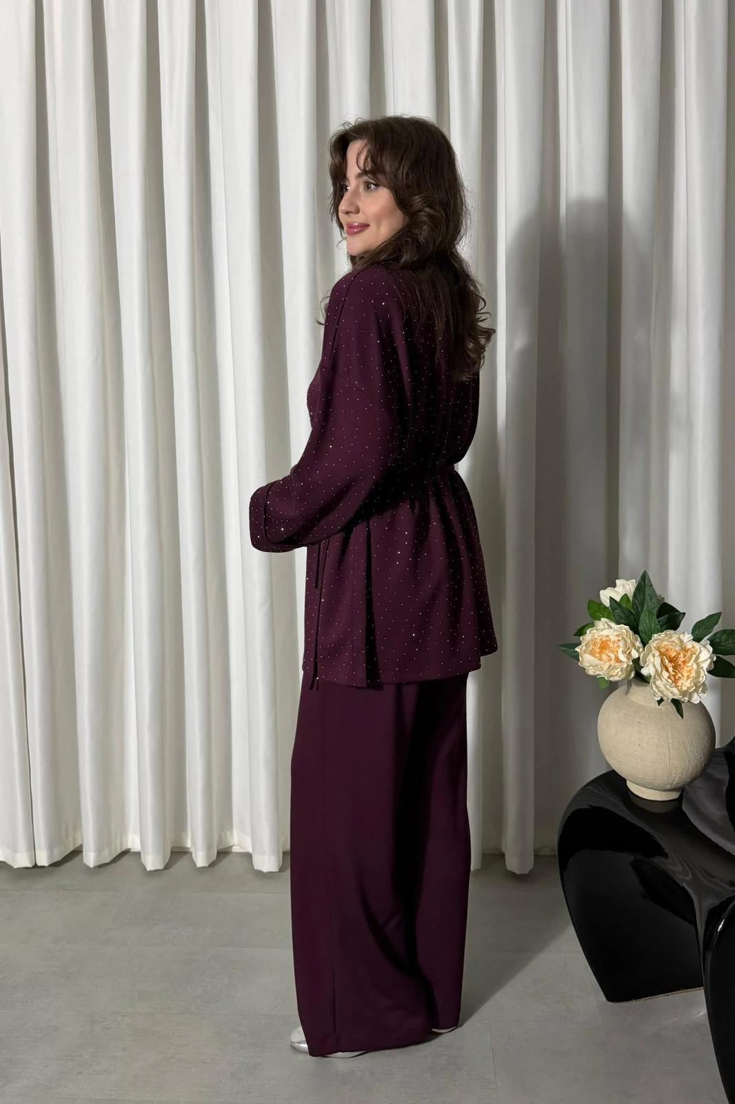 CH 610 -  Sparkle Premium Co-Ord Set - Miawah