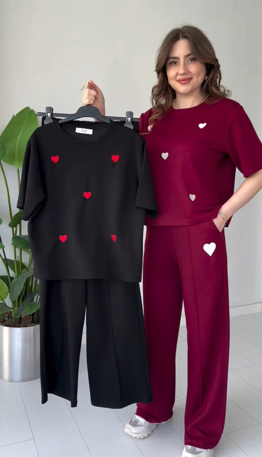 Ch # 556 Miswah HeartBeat Summer Co-ord Set