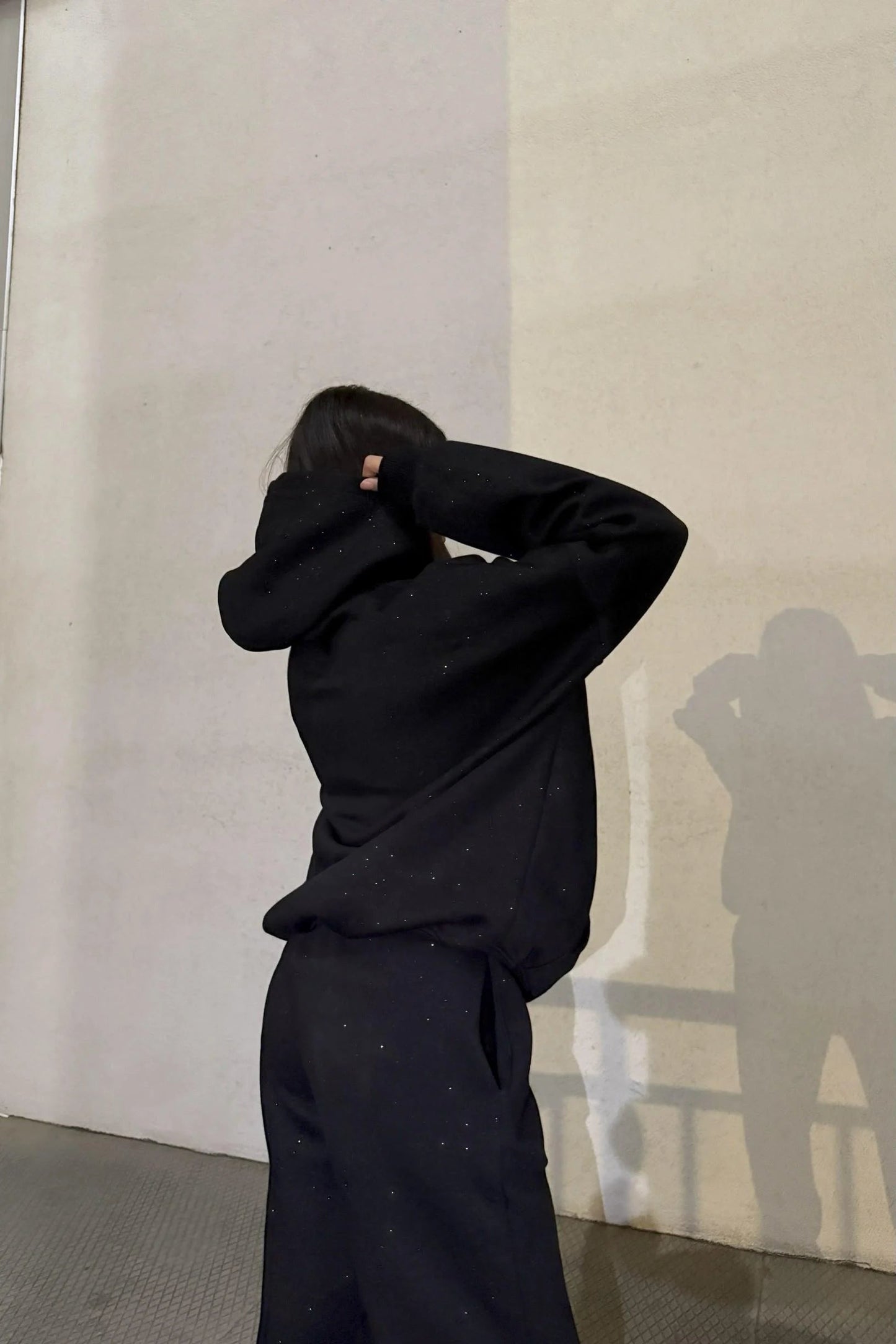 CH 609 -GlitterBlend Fleece Tracksuit - Miswah