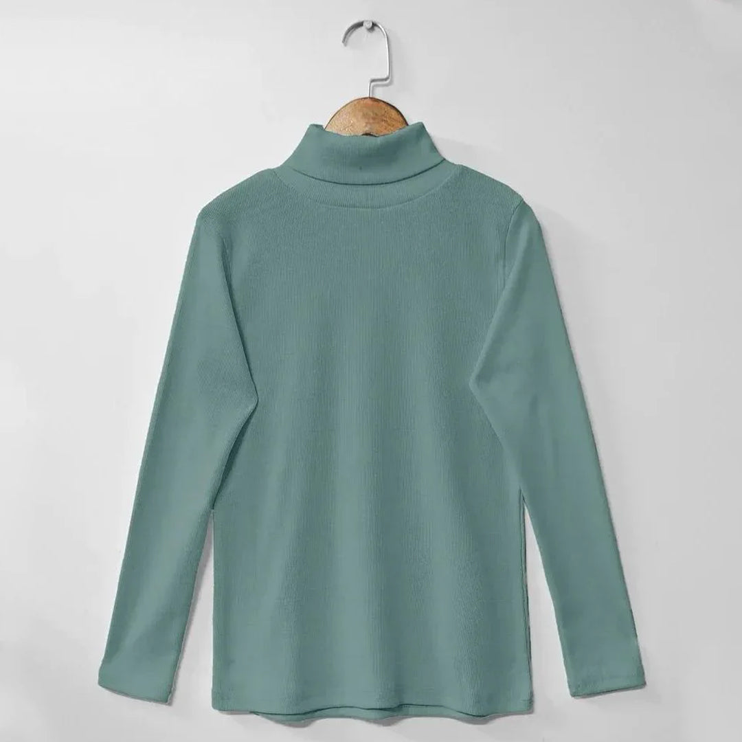 Plain Warm Fleece High neck CH-379