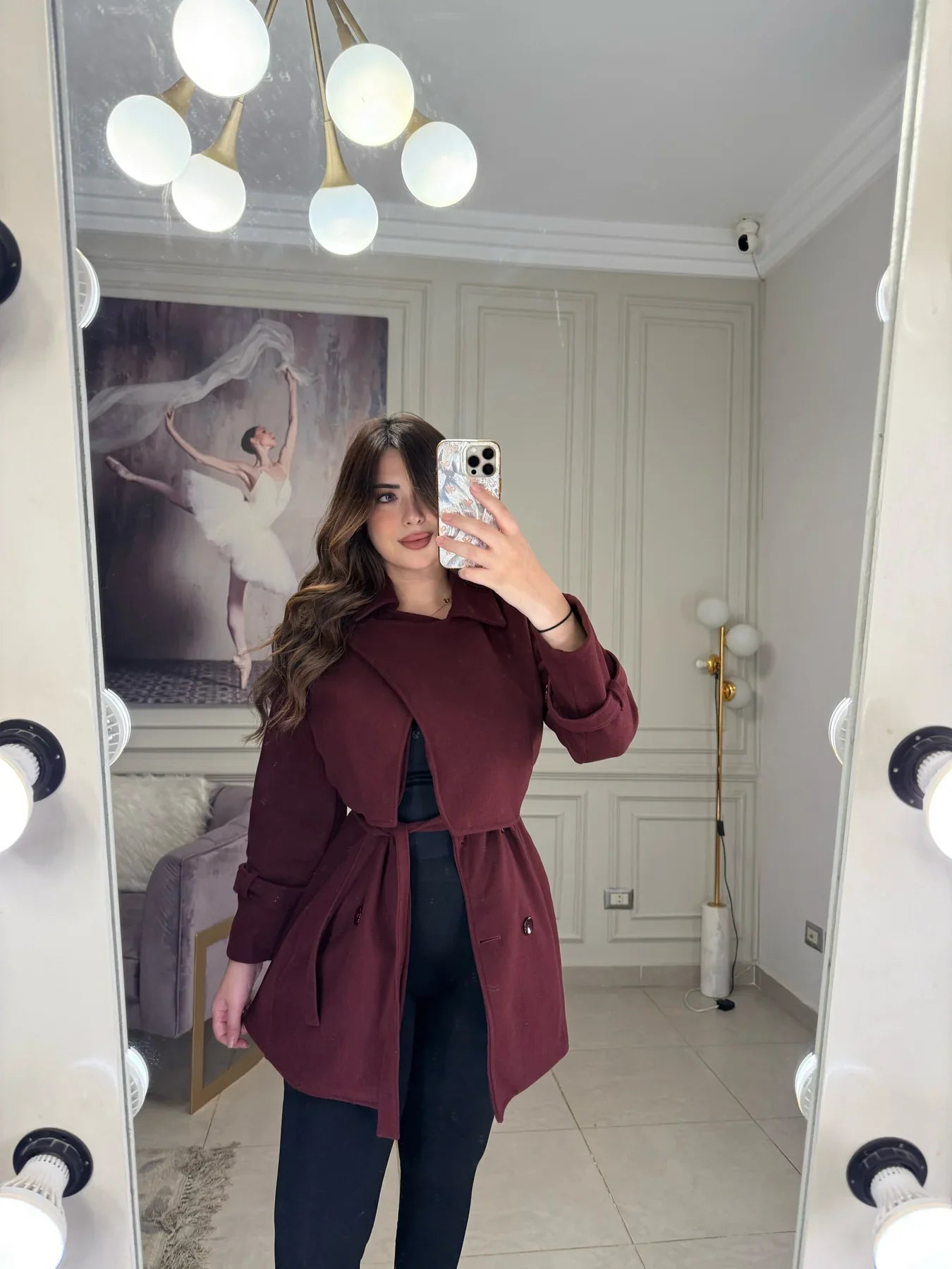 CH - 614  Women’s Stylish Fleece Twin Set – Short Jacket & Inner Outfit - Miswah