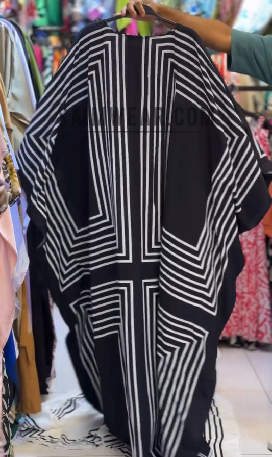 CH 533 Silk Kaftaan Dress