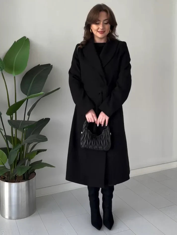 CH 585 Premium Wrap Fleece Coat – Full Lining -Miswah