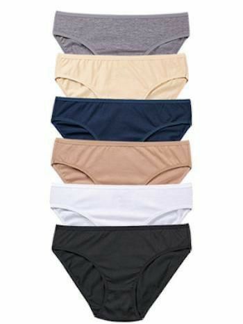 Miswah Pack Of 6 Soft Cotton Jersey Briefs Mix Color Comfortable And Elastic Innerwear For Everyday Use