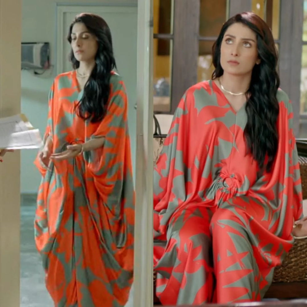 Ch # 407 Ayeza Khan Kaftaan