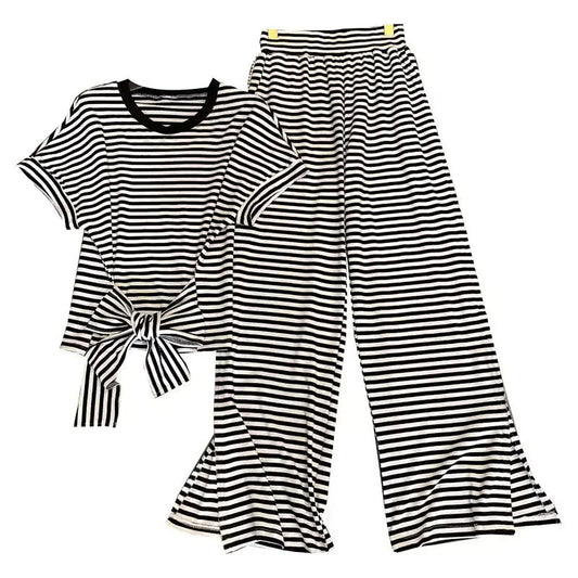 Get 2 Pcs Zebra Suit Lounge Wear SW-43