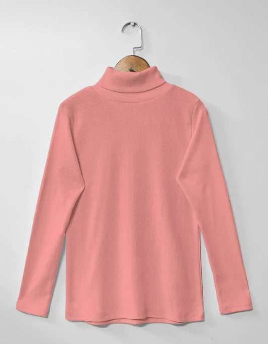 Plain Warm Fleece High neck CH-379