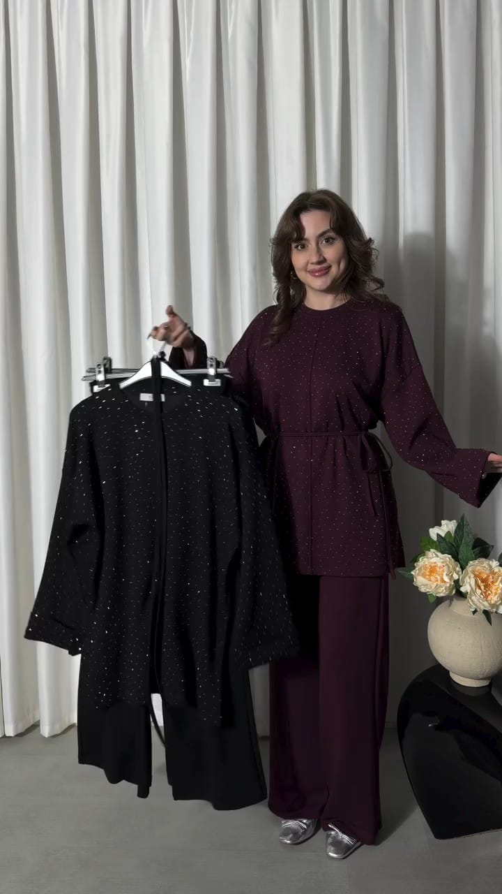 CH 610 - Sparkle Premium Co-Ord Set - Miswah