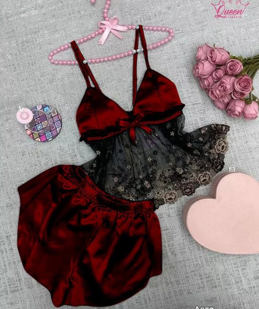 CHK # p68 Miswah 2 Pieces Soft Desire Mini Silk Set