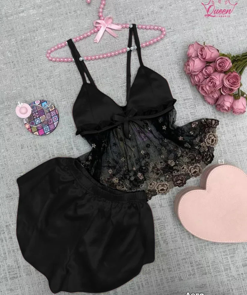 CHK # p68 Miswah 2 Pieces Soft Desire Mini Silk Set