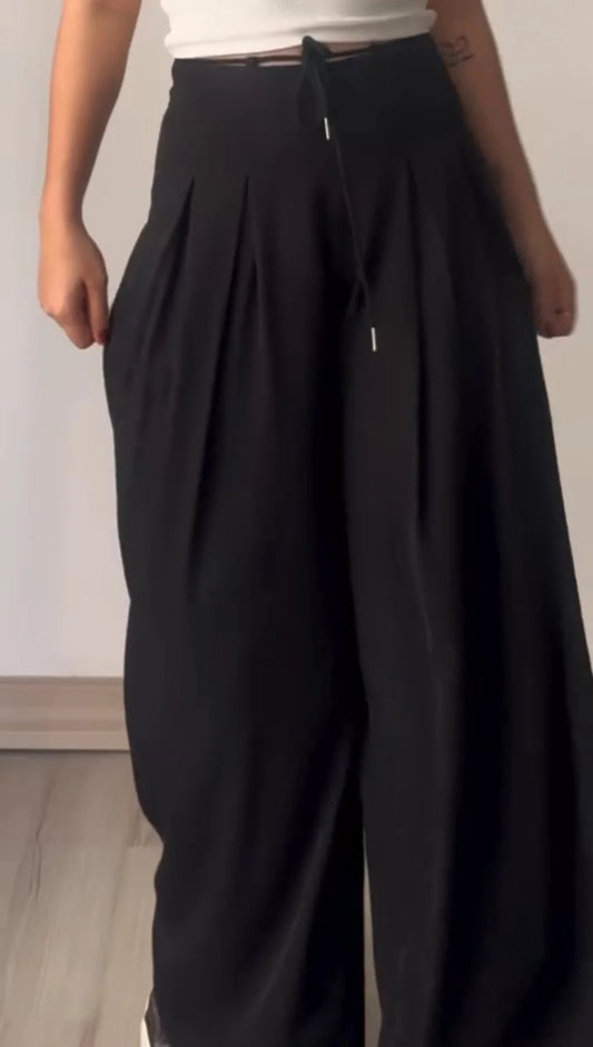 Ch 565 CloudWalk LightFlow Loose Fit High Waist Regular Pants - Miswah