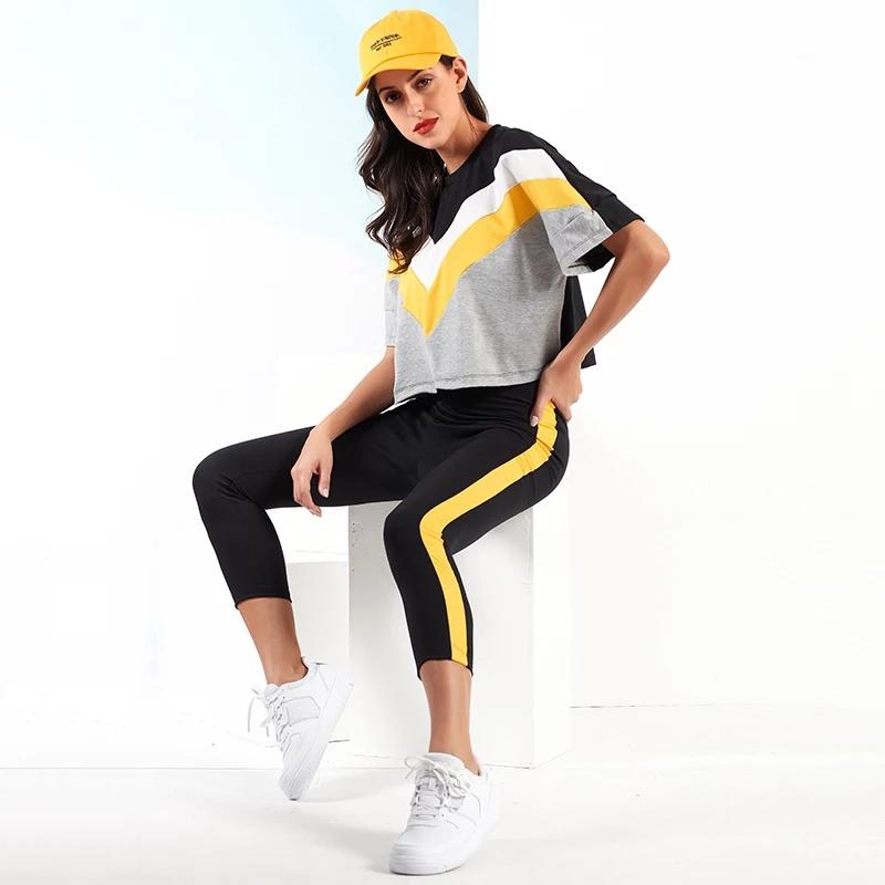 V Panel Summer Tracksuit SW-0053