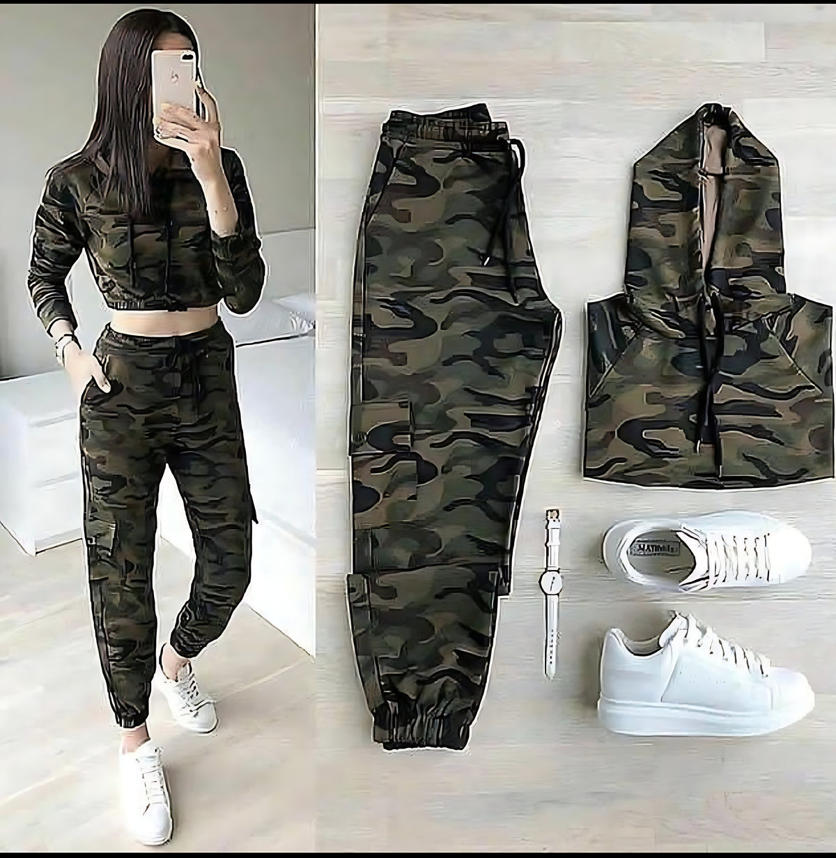 Miswah Camouflage Winter Tracksuit LY-0013