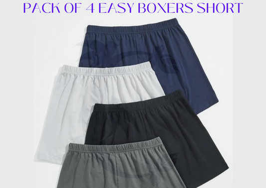 Miswah's PACK OF 4 EASY ELASTIC SHORTS CH # 305