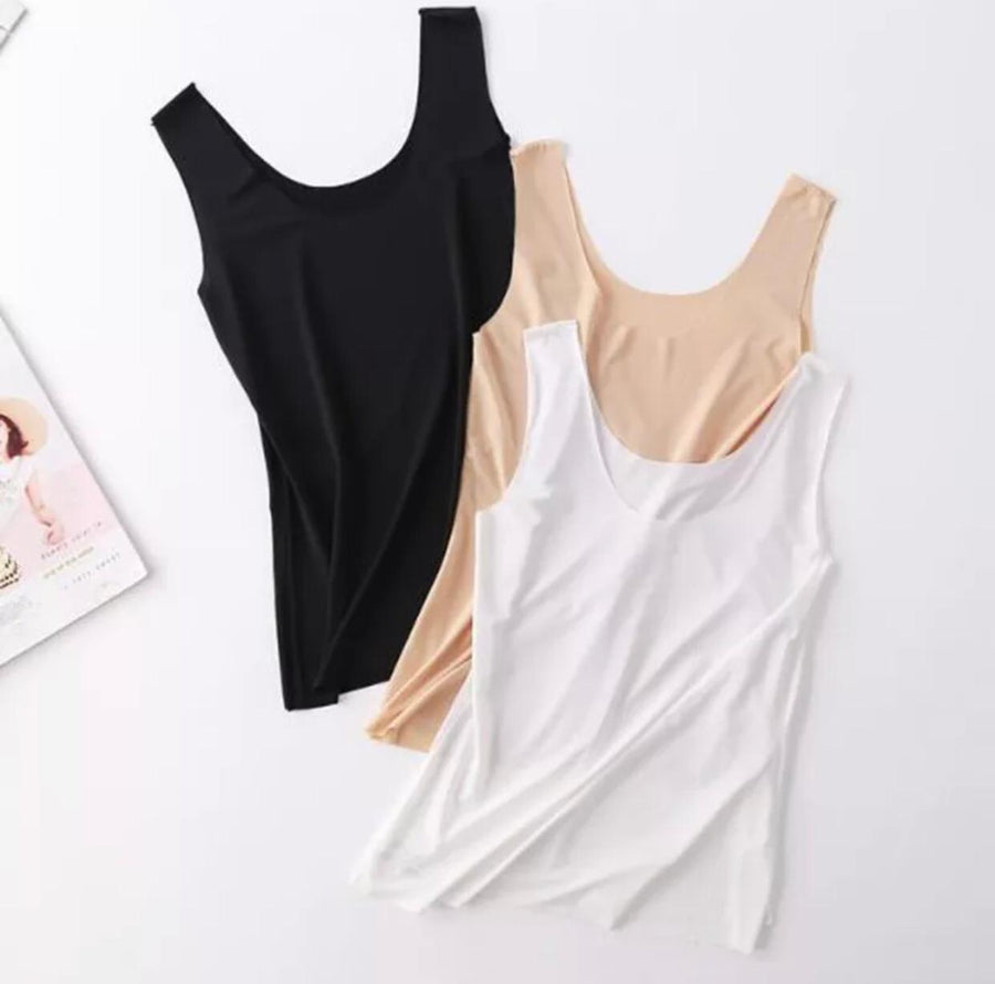 MISWAH'S SET OF 3 SOFT COTTON TANK TOP